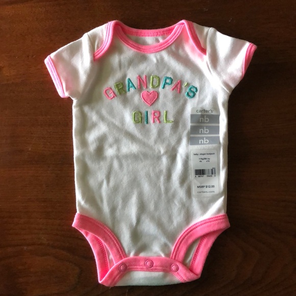 grandpa's girl onesie